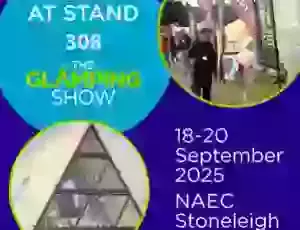 Are you attending The Glamping Show, NAEC, Stoneleigh, Warwickshire?